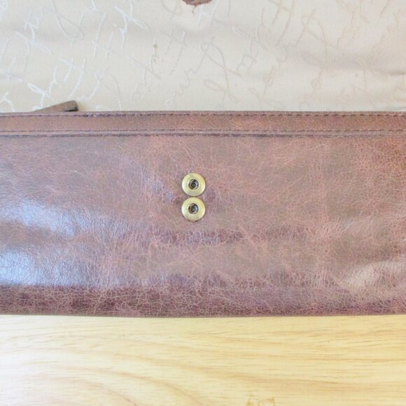 RARE! Fossil Fifty-Four Multicolor Patchwork Leather&Suede Envelope Style Wallet - Picture 13 of 13